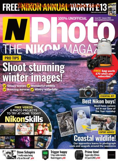 [英国版]N-Photo 实用数码摄影杂志PDF电子版 2022年1月刊
